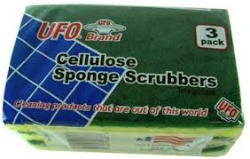 Cellulose 3 pk Sponge